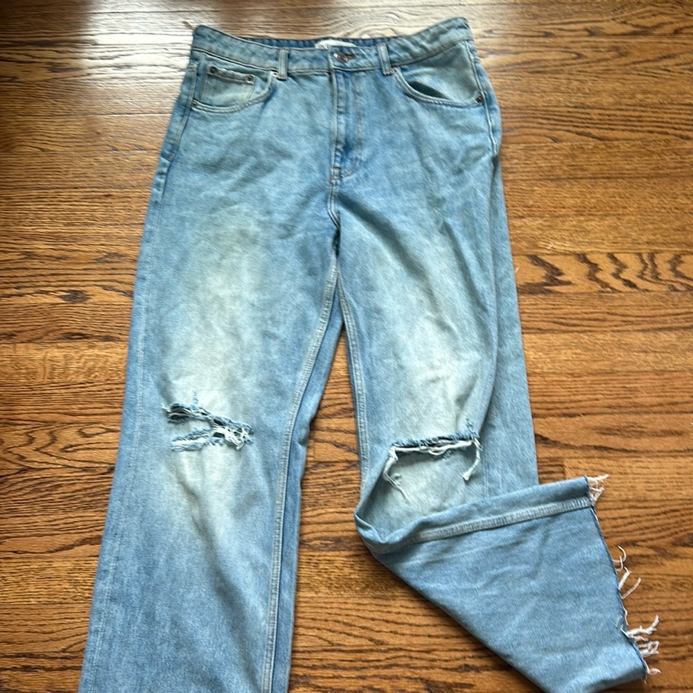 Zara Ripped Jeans